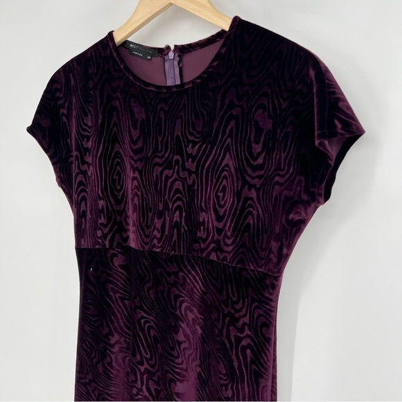 BCBG MaxAzria Velvet midi Maxi A Line Y2K‎ Dress - Picture 3 of 14